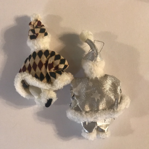 Doll Christmas Ornaments - set of two. - Picture 4 of 9